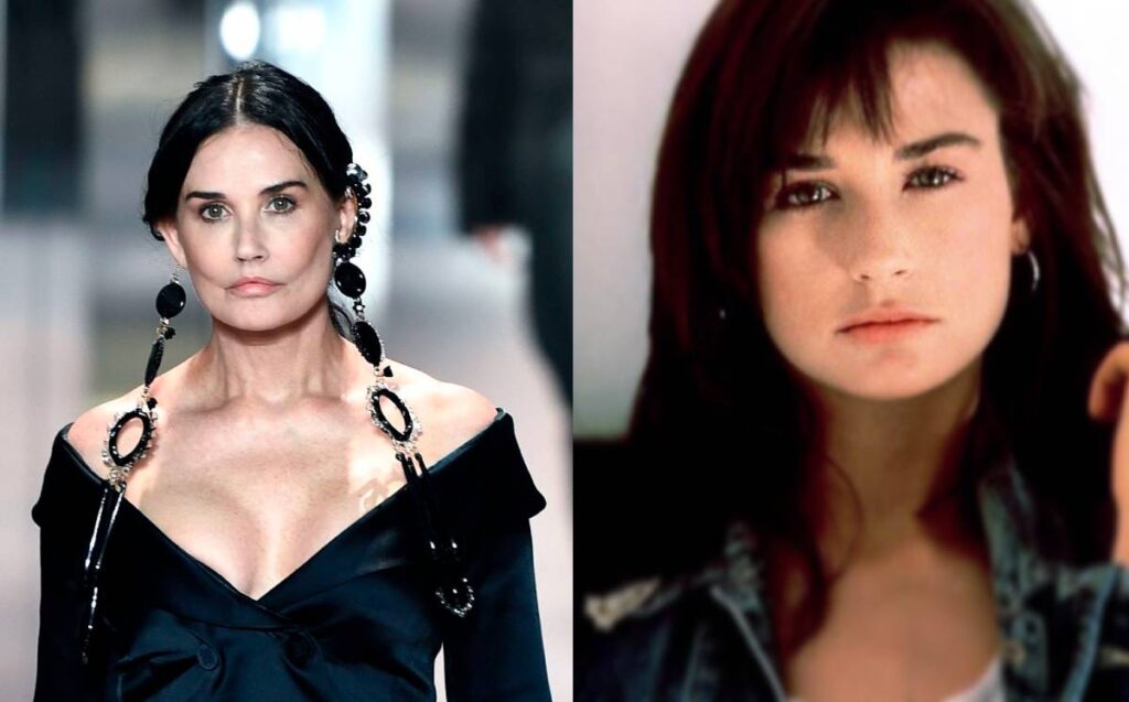 Demi Moore antes y después