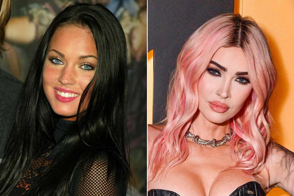 Megan Fox, antes y después